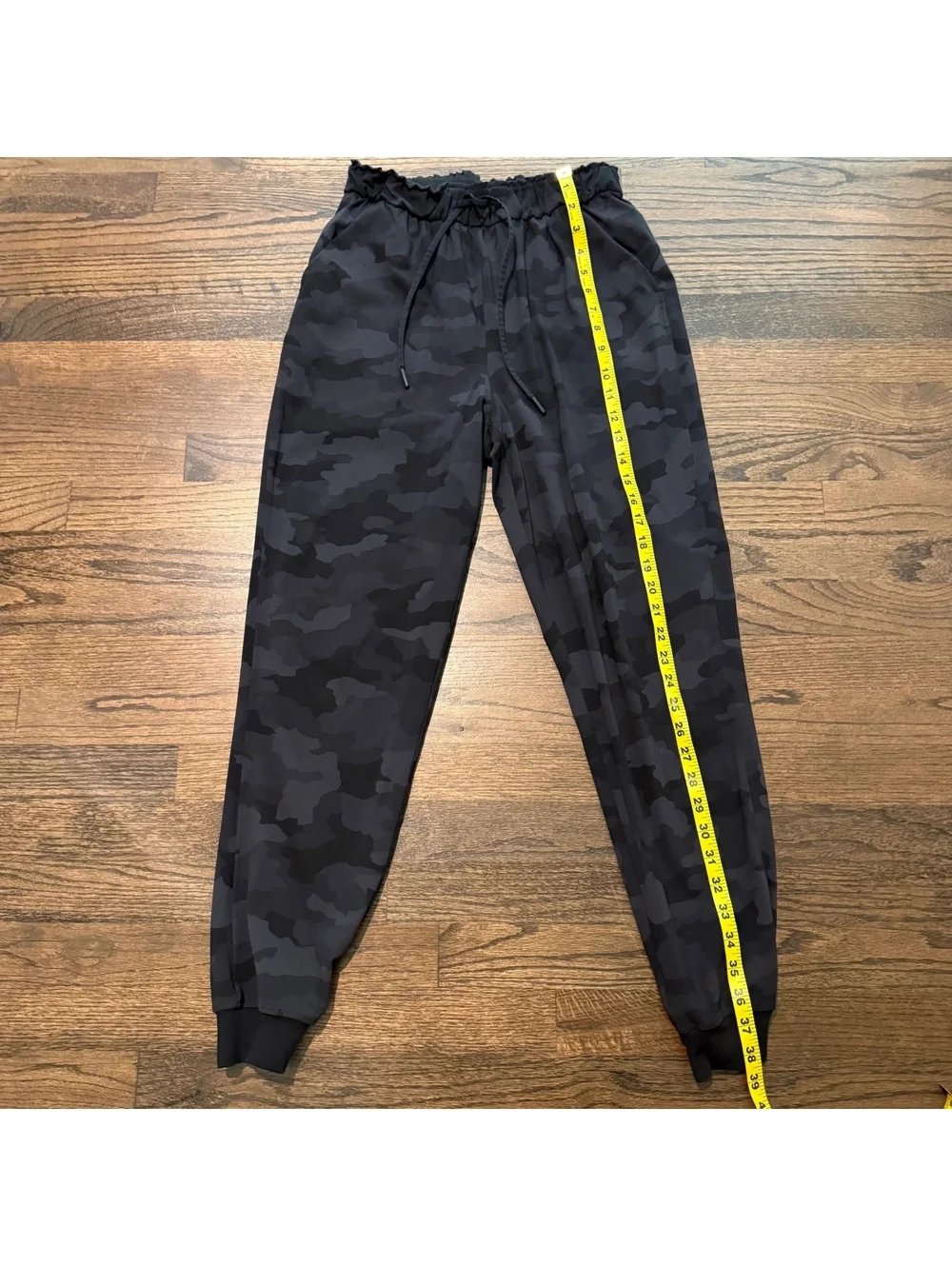 Lululemon Dance Studio Mid-Rise Black & Grey Women's Joggers SZ 6